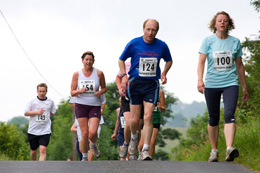 Runners during the 2009 race